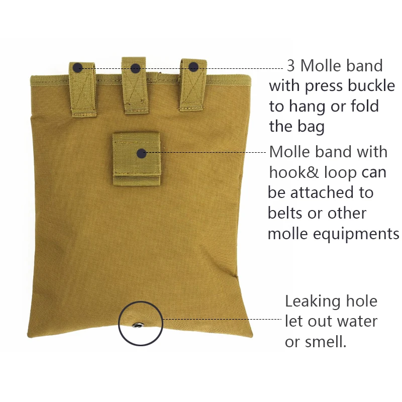 МОЛЛЕ система AR15 тактический Молл дампа подсумок охотничьи картриджи сумка для восстановления мешок падения тактический Молл сумка аксессуары