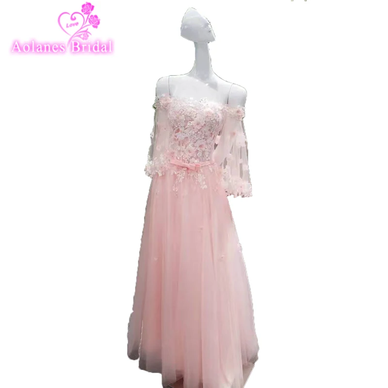 Сексуальные розовые синие Vestidos De Baile милые кружевные платья с бусинами для