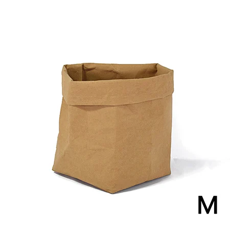 Моющаяся бумага для рукоделия горшки для суккулентов сумки скандинавские стильные украшения антиразрывная универсальная сумка для хранения бумаги - Цвет: K
