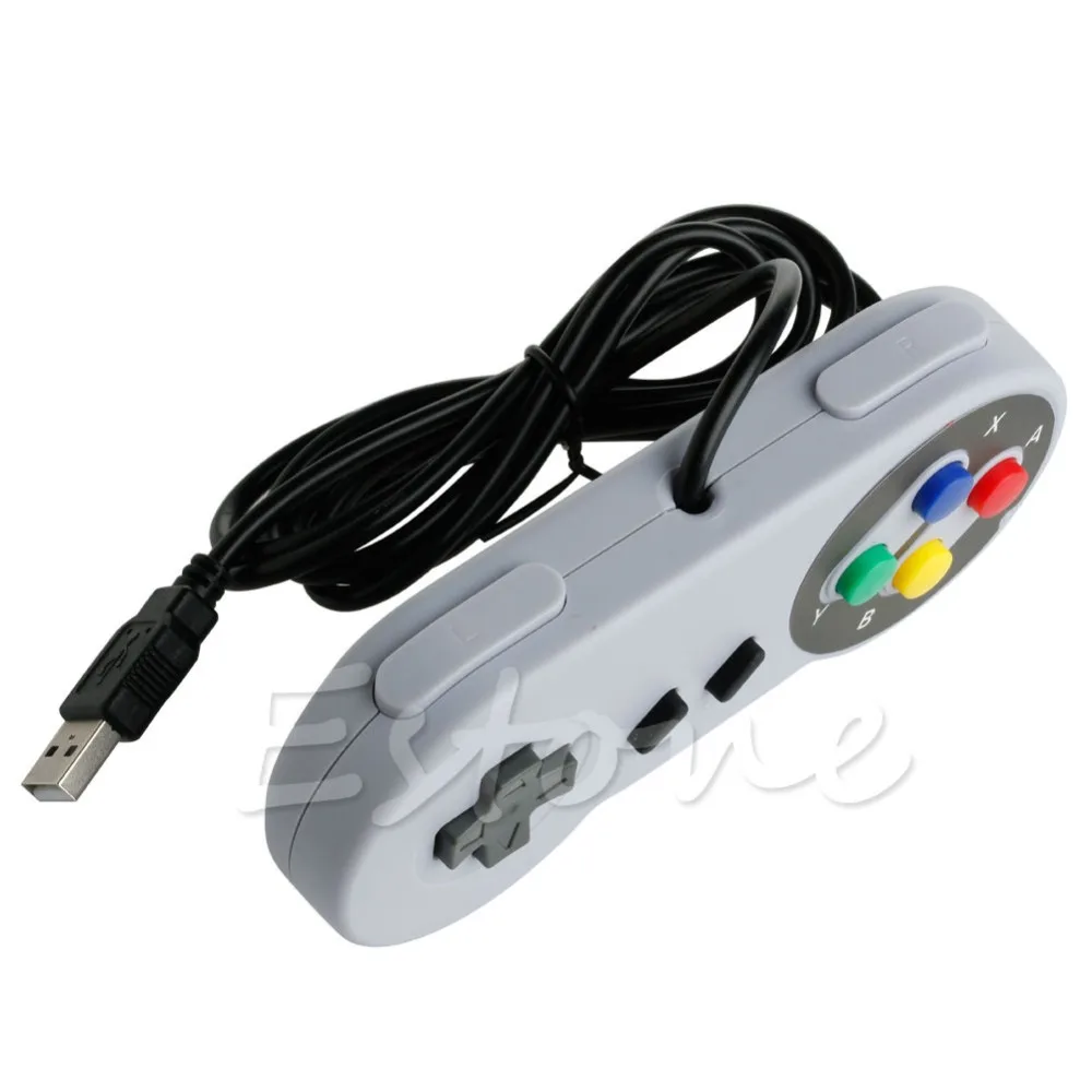 1 шт. USB контроллер для Super nintendo SNES PC/Mac эмулятор NES джойстик для Windows