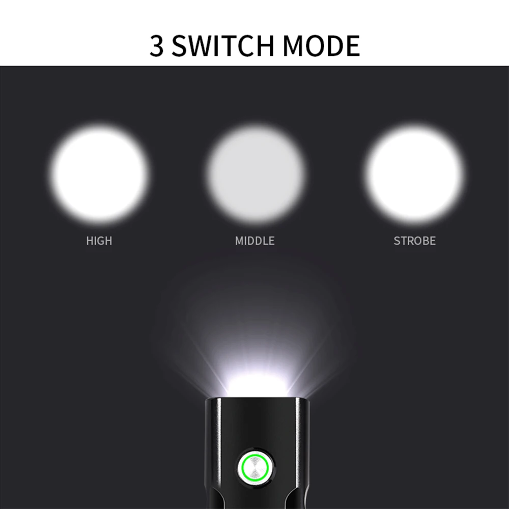 Top 1000 Lumens Bike Light T6 L2 Rechargeable Bicycle Safety Lamp Front Handlebar Cycling LED Headlight Taillight Flashlight 11