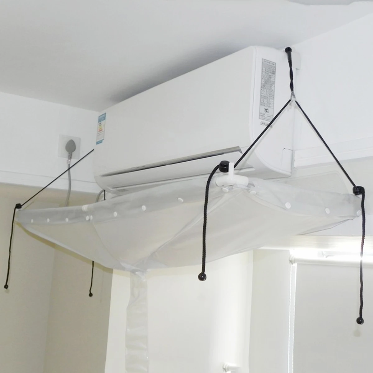 Us 82 79 31 Off Open Pvc Air Conditioner Wash Cleaning Cover Ceiling Wall Mounted Air Conditioning Cleaning Tools Cleaner Tool Covers In Air