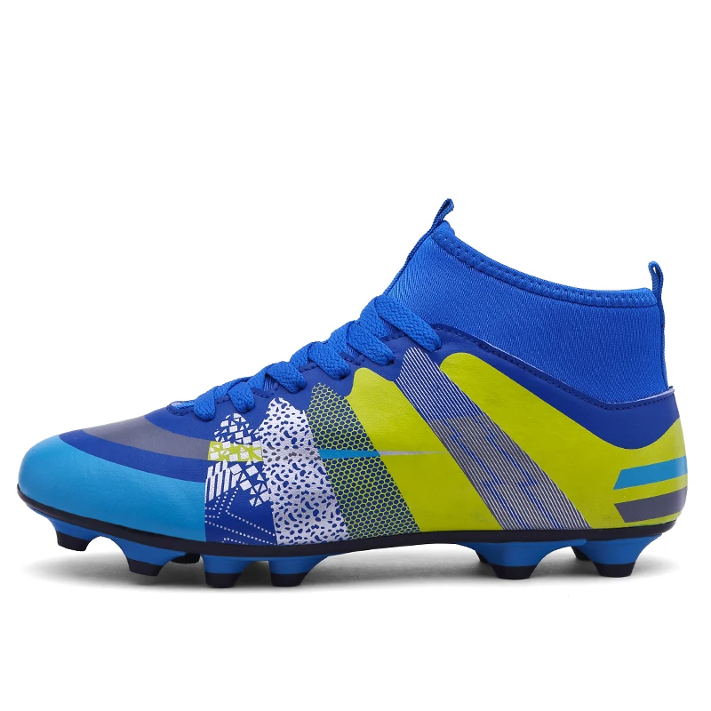 

FANPAO Unisex Young People Teenager Game Football Training Shoes Cleats Outdoor Lawn Practice Soccer Sneakers for Men and Women