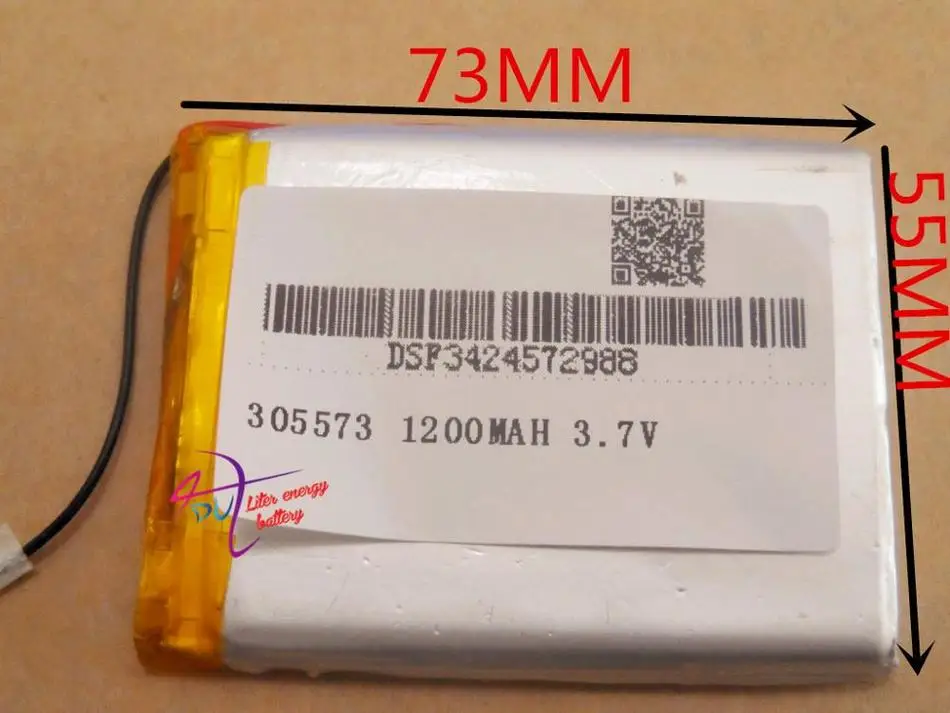 MP3 battery Tablet polymer battery capacity battery cell 305 573 new A