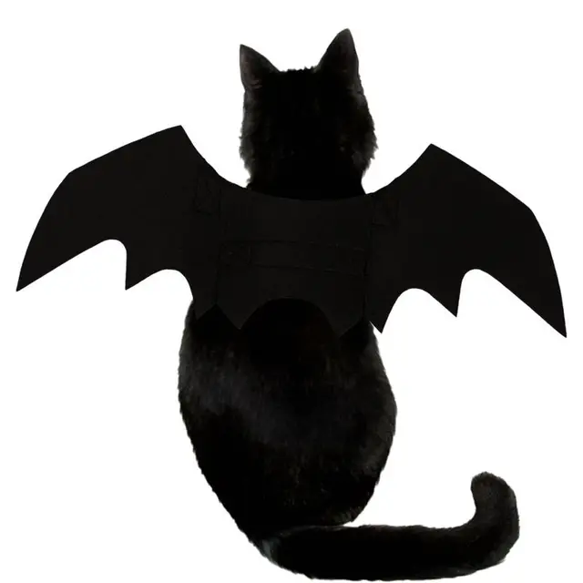Funny Cats Cosplay Costume Pet Bat Wings Cat Funny Cats Cosplay Costume Pet Bat Wings Cat Fit Party Dogs Playing