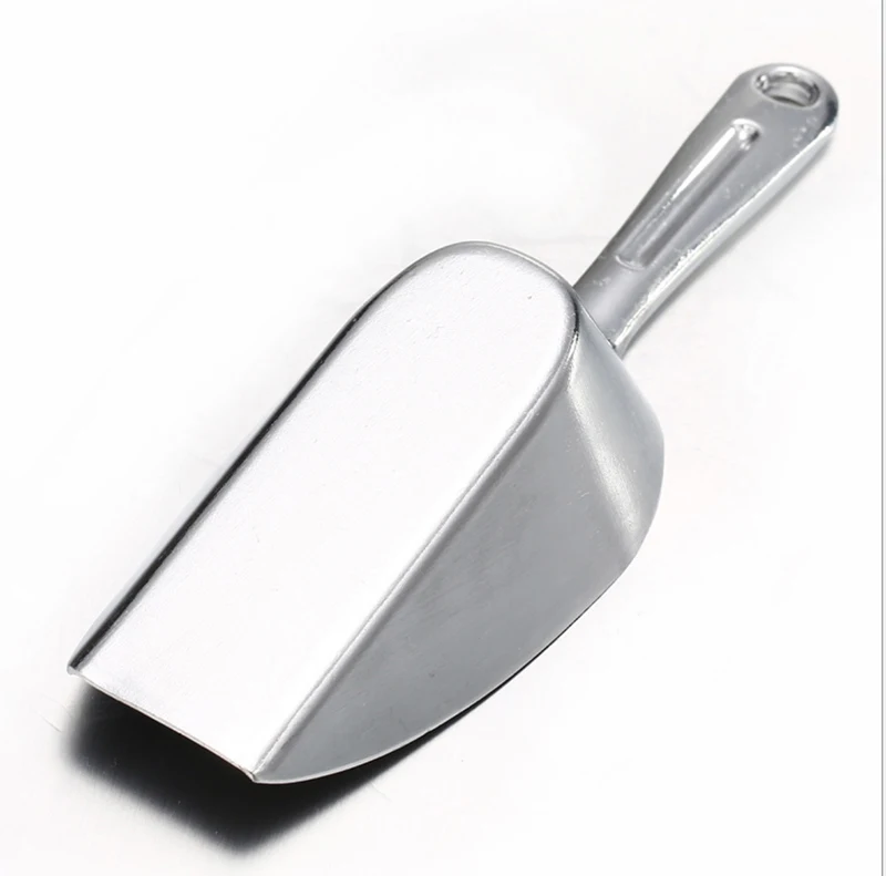 Aluminum 6 Ounce Bar Ice/Dry Bin/Dry Goods/Candy/Spice Scoop, Aluminum