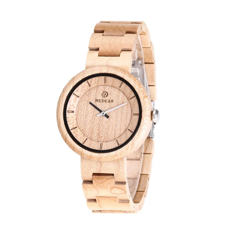 

Wooden Men's Watch Two-Piece Simple Business Walnut Watch Personality Fashion Quartz Wristwatches Free Shipping Sale