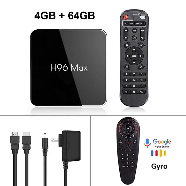4GB 64GB G10S Voice 4 Гб ram 64G Android 9 tv BOX H96 MAX X2 Amlogic S905X2 Smart 4K медиаплеер 2,4G& 5G Wifi PK X96max H96MAX телеприставка Netflix - Цвет: 4GB 64GB G10S Voice