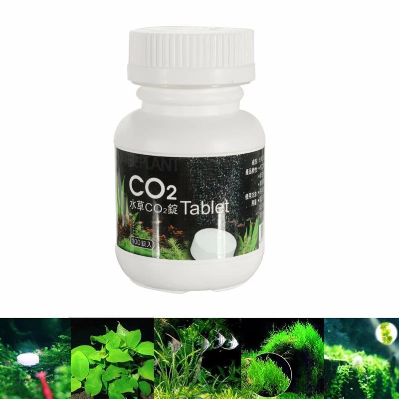 Co2タブレット二酸化炭素100 Tabs二酸化炭素用水族館水植物タンク Co2 Tablet Carbon Dioxide Co2 Tablettablet Co2 Aliexpress