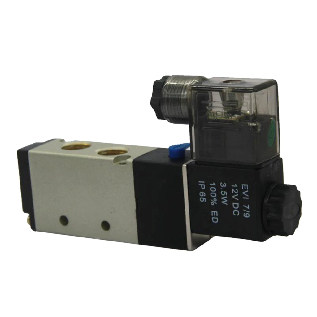 DC 24V 5 Port 2 Position Solenoid Air Controller Valve Parts And Accessories