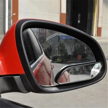 

10 X New Car Blind Spot Rear View Safety Mirror Parking Wide Angle Rectangle Type For Car Sticker Mirrors 5 Pairs=10 Pcs
