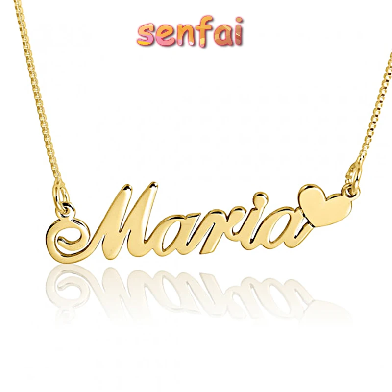 Custom Name Choker Necklaces Gift Personalized Name Chokers Maxi Necklace Women Men Collares