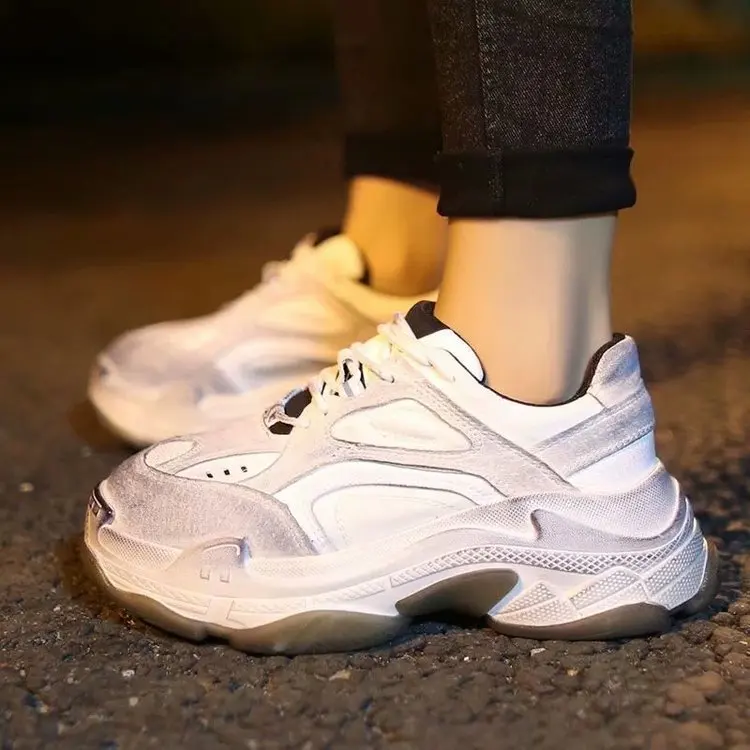 Casual Shoes Women Platform Sneakers Designer Chunky Trainers Woman Shoe Ladies For Chaussures Femme Zapatillas Mujer A1-59