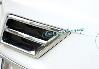 

For VW Volkswagen Tiguan 2017 2018 ABS Chrome Front Fog Light Lamp Cover Decoration Trim 2pcs Car Styling