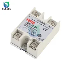 Solid State Relay SSR-25DA SSR-40DA SSR-60DA SSR-100DA 25A 40A 60A 100A DC Single Phase Relay Control Switch Solid State Relay SSR-25DA SSR-40DA SSR-60DA SSR-100DA 25A 40A 60A 100A DC Single Phase Relay Control Switch