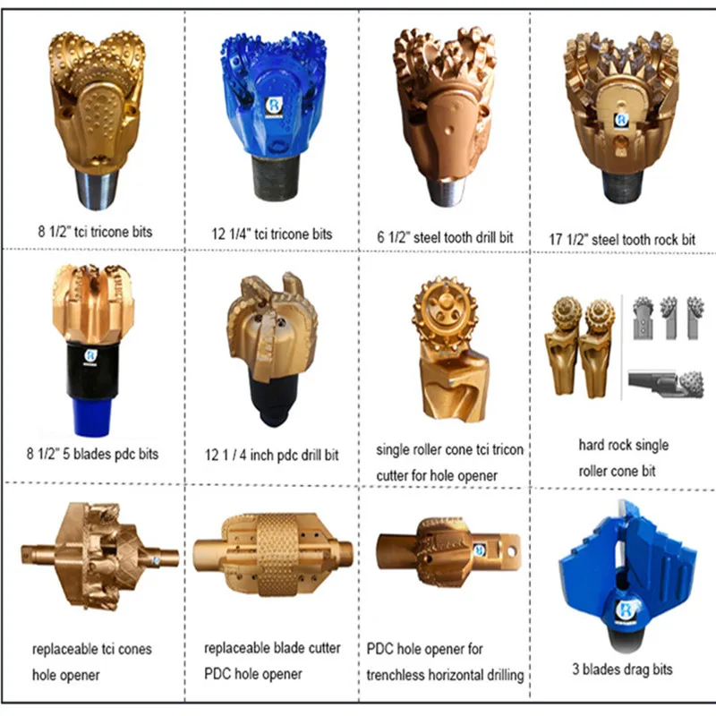 

Factory Direct Sale Electric Hammer PDC Drill bit for Oil Field Good Quality on Hot Sale
