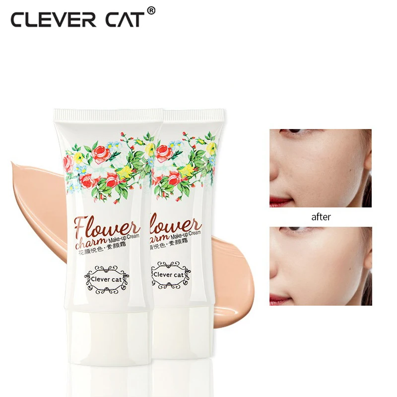 

Brand Nude BB Cream Makeup Face Base Liquid Foundation Make Up Concealer Primer Moisturizing Whitening Cosmetics