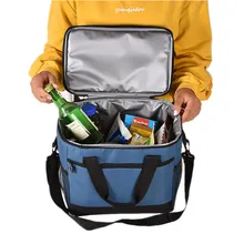 Для мужчин сумка для пикника на ремне сумка большой вместимости Термальность с термоизоляцией, сумка-холодильник льдом Портативный Пикник Еда прибор для хранения фруктов для Для женщин