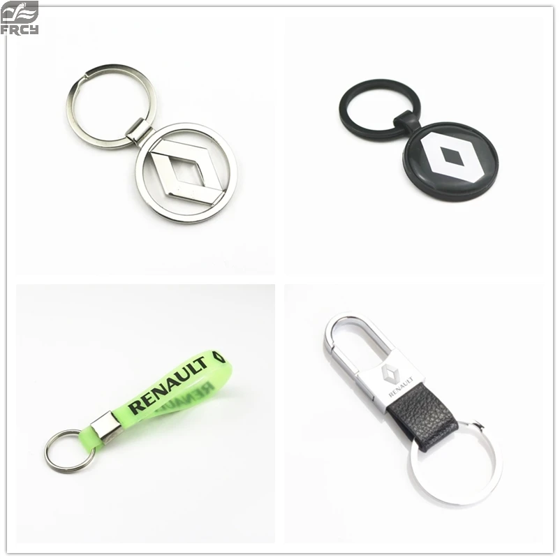 

1pcs 2019 Car keyring sticker For Renault Duster Megane 2 Logan Megane 3 Clio Car-Styling car accessories Motorcycle