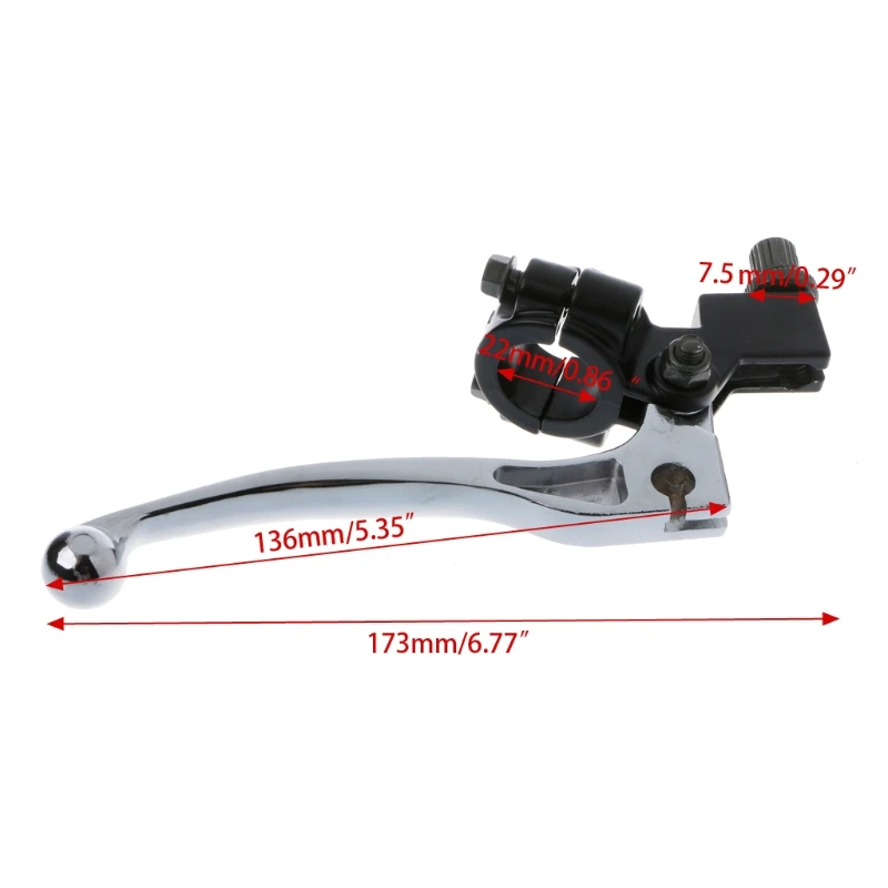 7/" Универсальный руль мотоцикла тормозной кабель рычаг сцепления для мотоцикла ATV