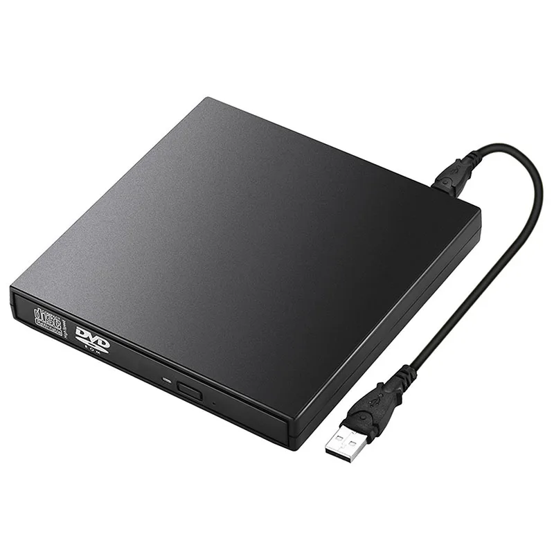 YiYaYo USB 2,0 Внешний оптический dvd привод CD/DVD-ROM плеер CD RW ГОРЕЛКА записывающее устройство Портативный для ноутбука компьютер+ сумка для привода