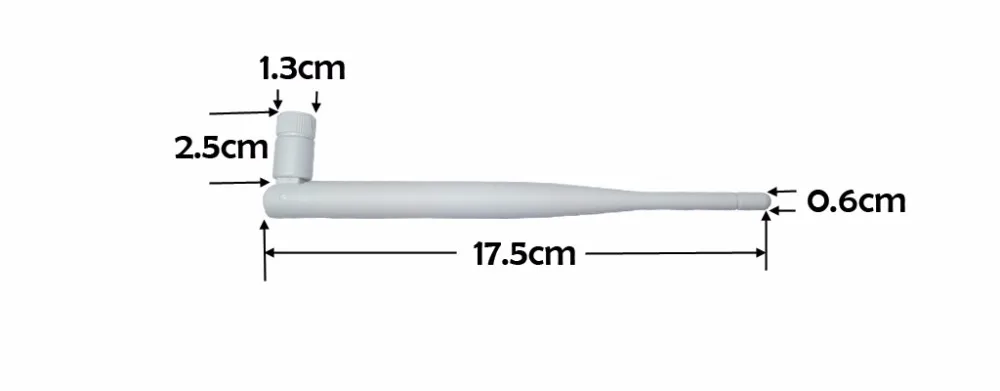 20 шт. 2,4 ГГц телевизионные антенны Wi Fi 5dbi SMA разъем белый 2,4 antena маршрутизатор + 21 см RP-SMA мужской косичка кабель