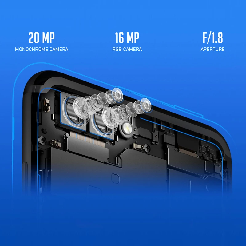 Huawei Honor View 10 6 ГБ ОЗУ 64 Гб ПЗУ смартфон V10 Восьмиядерный 20 МП две камеры заднего вида