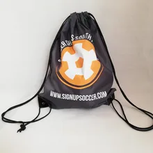 1000 шт./лот экологически чистые рекламные печатные многоразовые нейлоновый шнурок рюкзаки путешествия Спорт хранения посылка Сумки