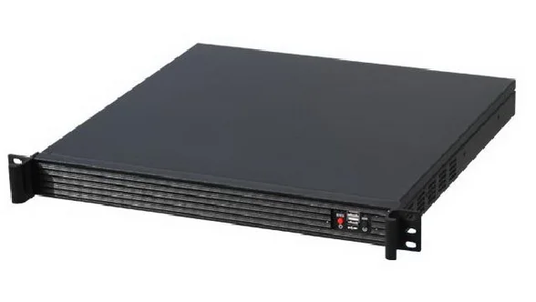 

1U420L Server Computer Case Aluminum alloy panel industrial chassis monitor Industrial control 1U Chassis
