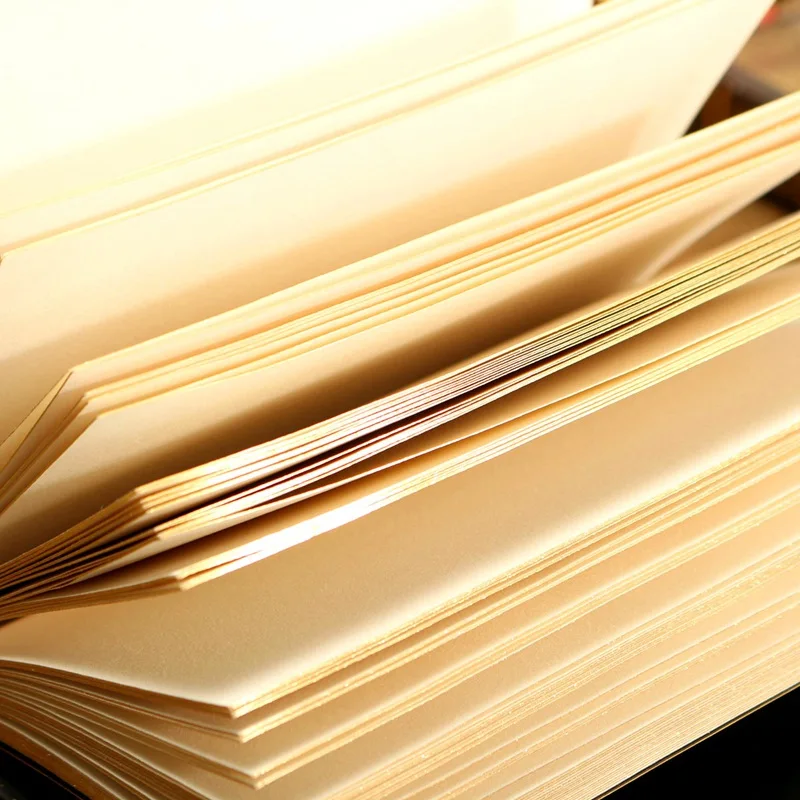 1pcs Brand New Retro Vintage Journal Diary Notebook Leather Blank Hard Cover Sketchbook Paper Travel Journal Blank Writing Paper