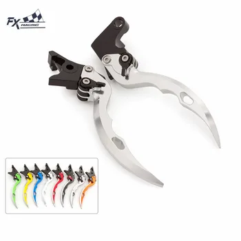 

CNC Knife Blade Motorcycle Brake Clutch Levers Adjustable Aluminum Pair For Yamaha TDM 900 FZS 600 FZS600S FAZER 2002 - 2003