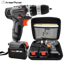 25V Cordless Screwdriver Electric Drill Tool Mini Battery Tools Drill Power Machine Electric For Cordless Drills