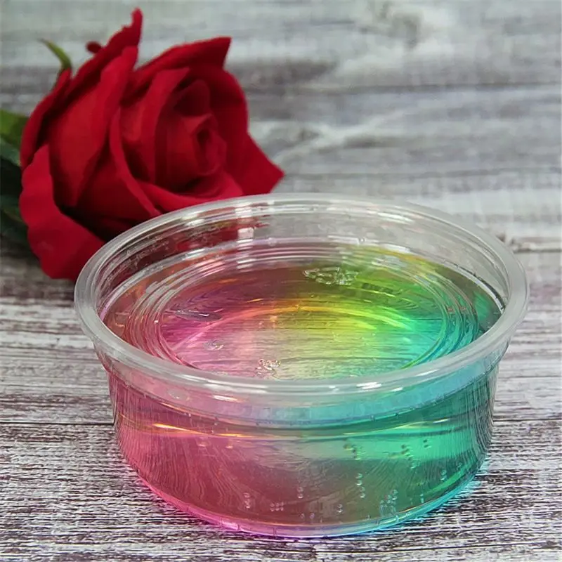 

2019 New 6X 250ml Storage Container Organizer Box For Light Clay Playdough Foam Slime Mud