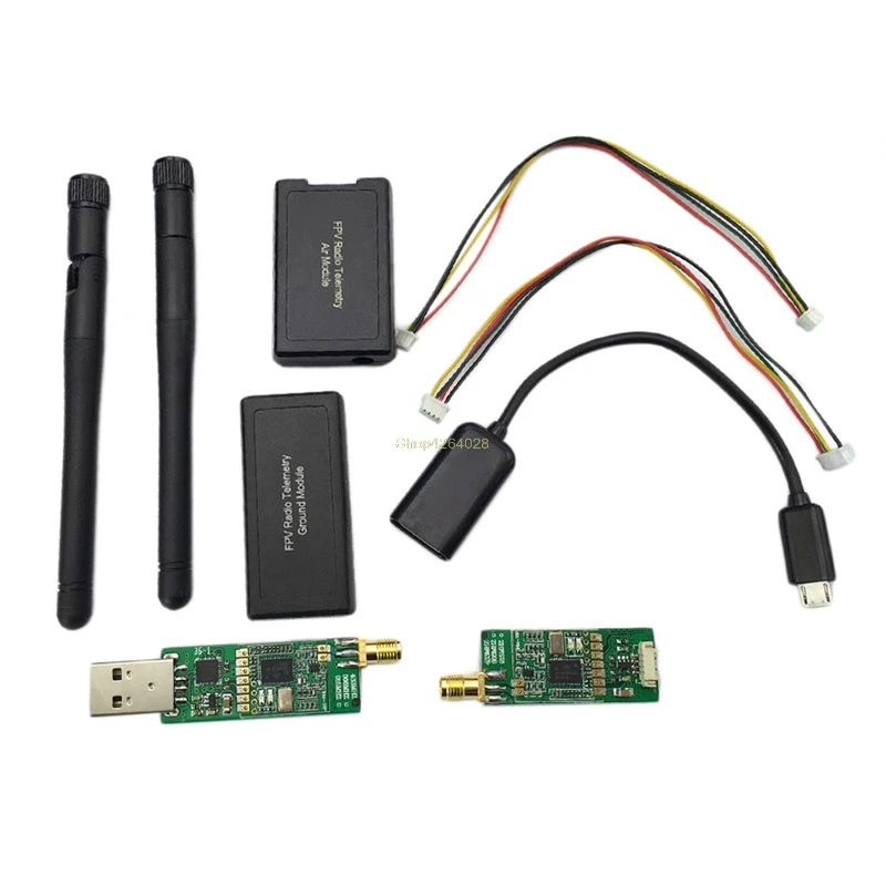 

2018 3DR Radio Wireless Telemetry 433Mhz Module USB Kit For APM2.6 APM2.8 Pixhawk PX4 AUG3_32
