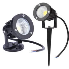 10X IP65 Waterproof Led Lawn Garden Light 12v 9w COB LED Lawn Spike Light Outdoor Lighting Pond Path Landscape Spot Light Bulbs