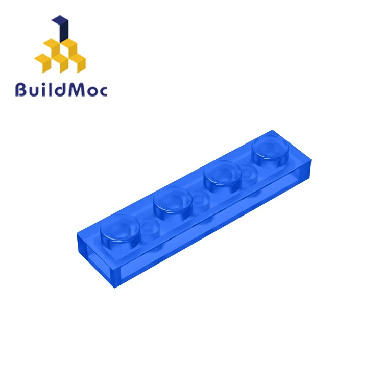 

BuildMOC Compatible For lego 3710 1x4 For Building Blocks Parts DIY LOGO Educational Creative gift Toys