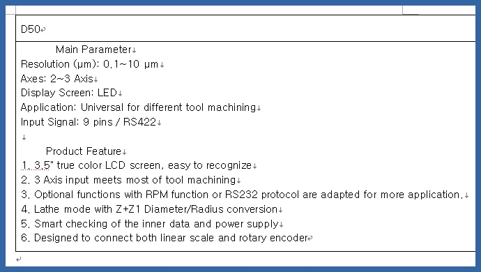 2 оси Цифровое считывание с простой функцией(lcd) экран