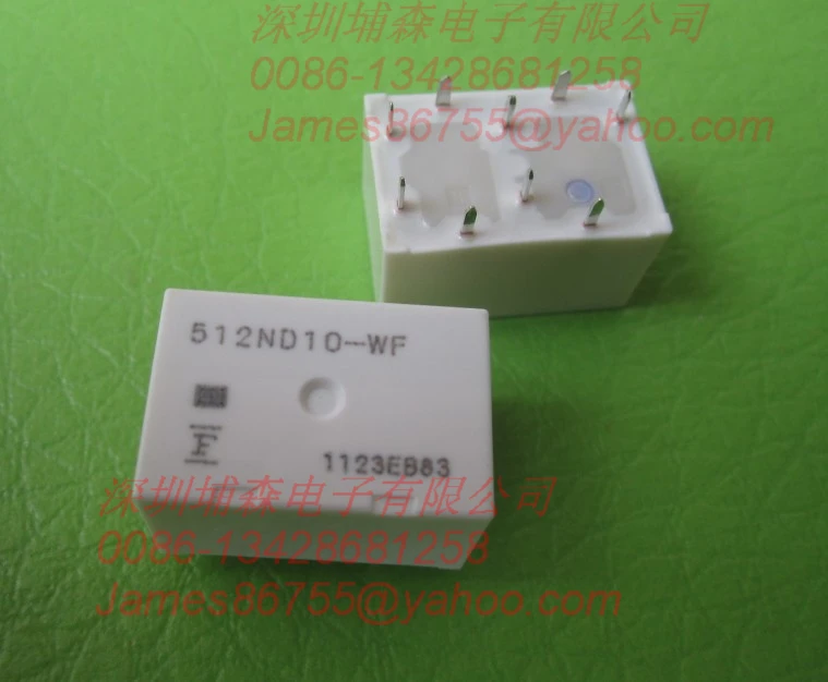 In stock Auto relay FBR512ND10 WF COMPACT POWER TWIN RELAY 512ND10 WF