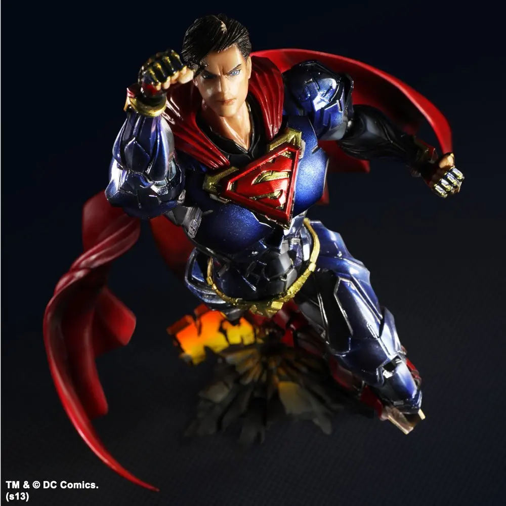 

Play Arts KAI DC COMICS NO.6 SUPERMAN PVC Action Figure Collectible Models Toys 26cm KT2900
