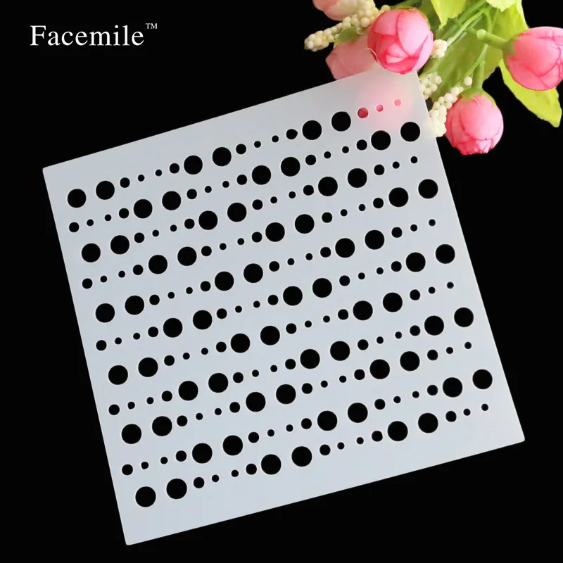 

DIY Layering Stencils Masking Spray Painted Template Walls Painting Scrapbooking Decorative Embossing Paper Cards Free Shipping