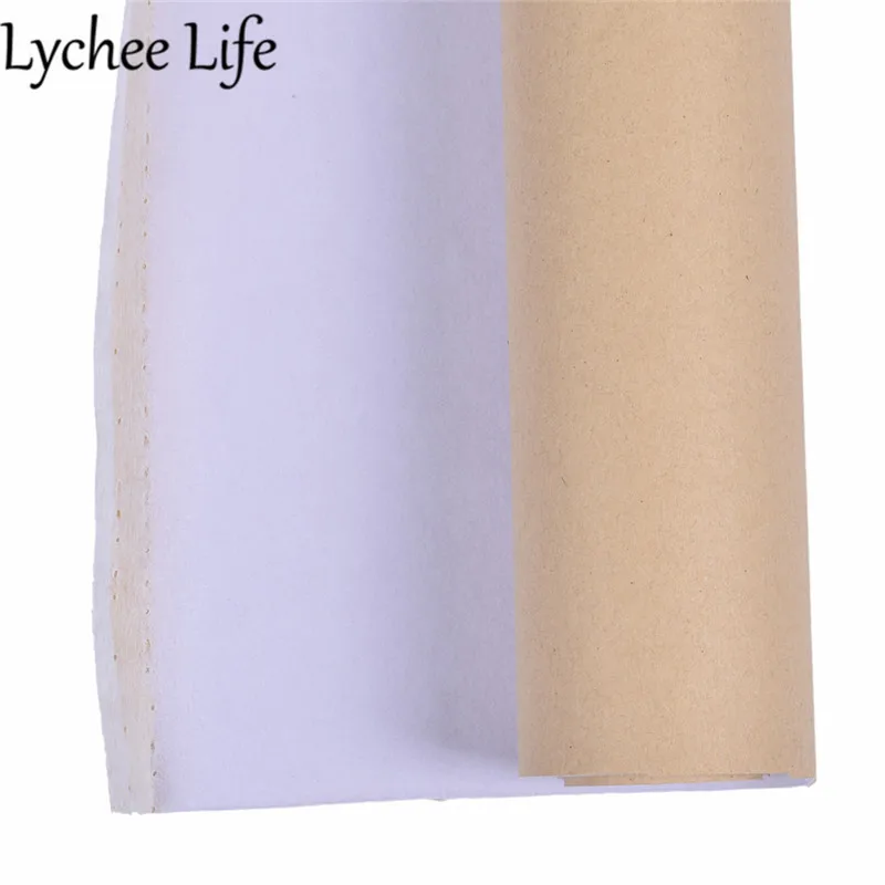 Lychee Life, самоклеющаяся бархатная ткань, 50x150 см, одноцветная флокированная ткань, сделай сам, ручная работа, шитье, не царапается, декоративная поставка