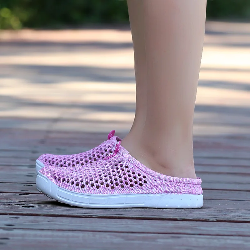 

Brand New Women Flip Flops Summer Cool Hollow Out Mesh Breathable Bird's Nest Anti Skid Slippers Leisure Beach Flip Flops