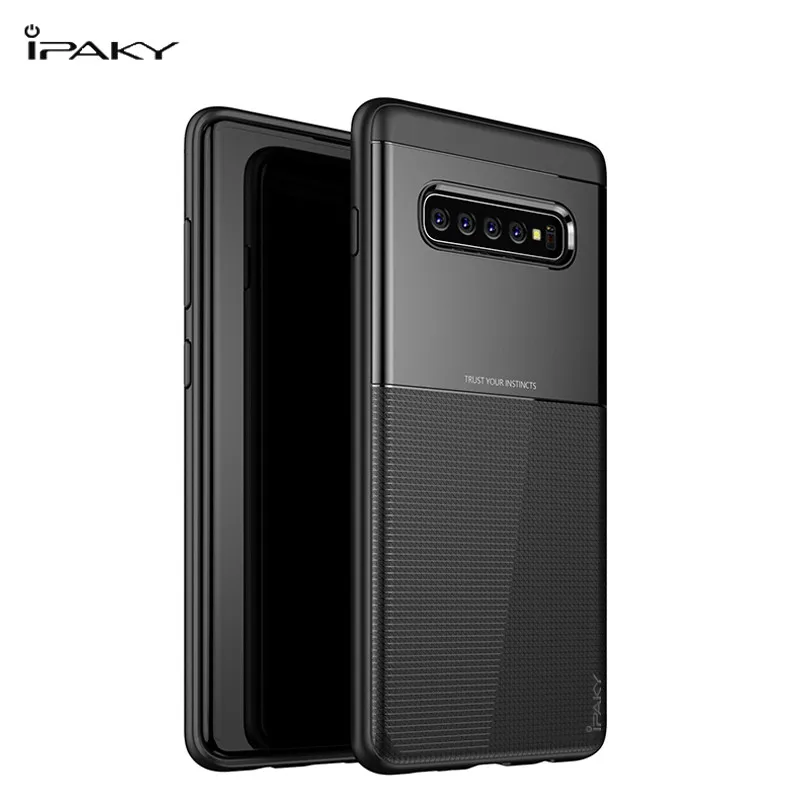 IPAKY для samsung galaxy S 10 чехол PC Гибридный Силиконовый защитный чехол мягкий чехол для samsung galaxy S10 E Plus 10E 10PLUS