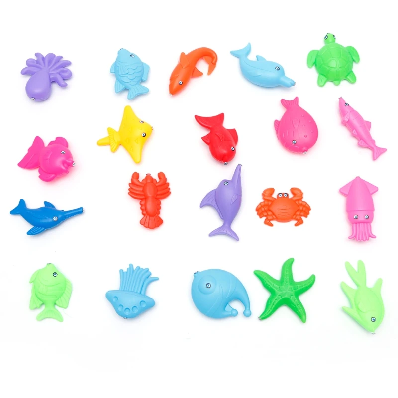 

Educational Baby Child Kids Magnetic Fishing Rod Fish Model Toy Fun Game Gift