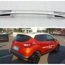 Для Renault Captur. багажники на крышу Авто багажная Стойка Высокое качество Новая алюминиевая паста установка автомобильные аксессуары