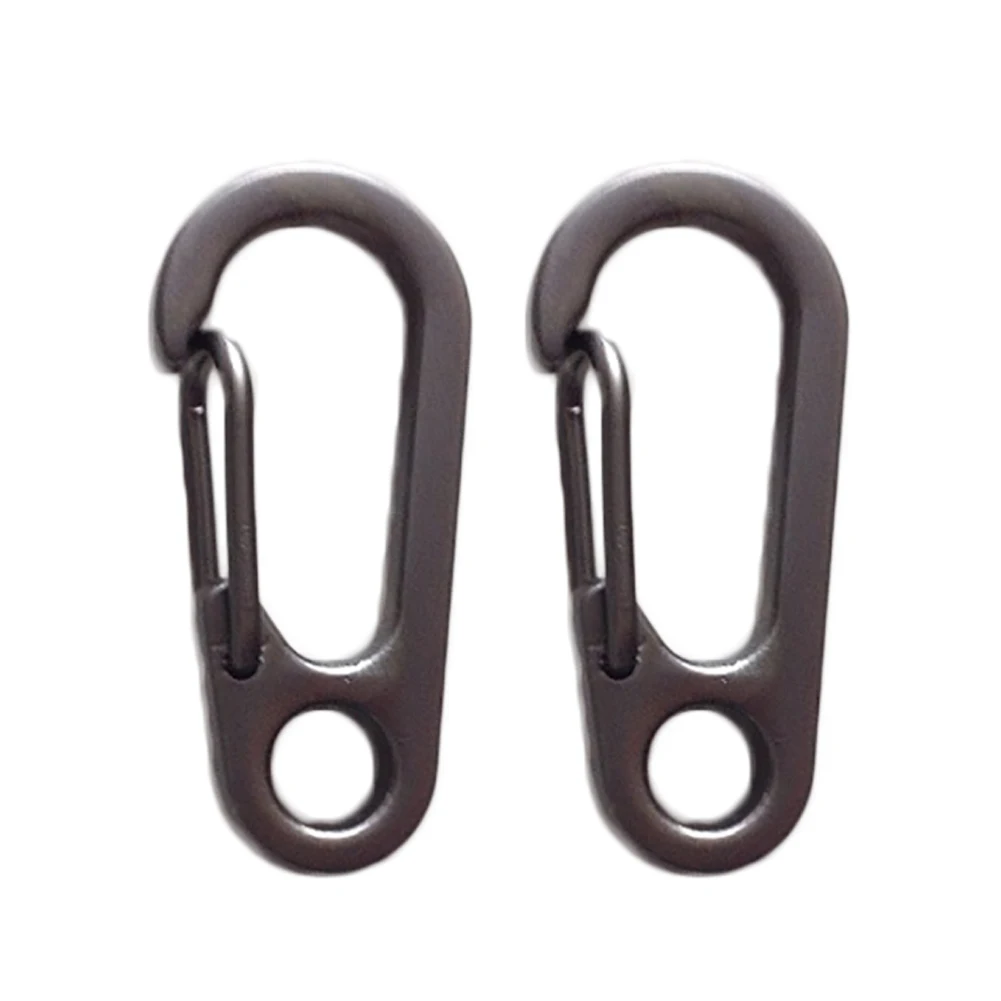 

20 Pcs Mini Carabiner Spring Snap Keychain Clip Hook Lock Climbing Buckle Useful