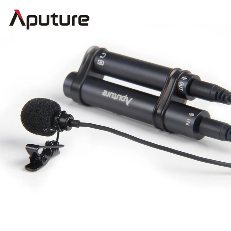 Aputure. lav Профессиональный всенаправленный петличный микрофон используется с