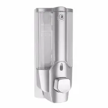 350 мл настенное крепление мыло средство душ ручной шампунь диспенсер с замком одной головы для ванная комната Санузел