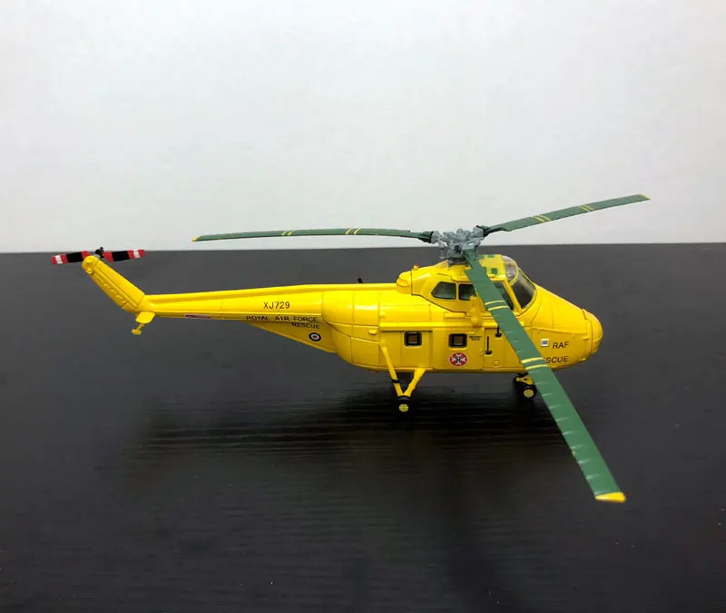 Амер 1/72 весы военная модель игрушки 1976 Westland Вихрь HAR.10 спасательный вертолет литой металлический самолет модель игрушки для подарка
