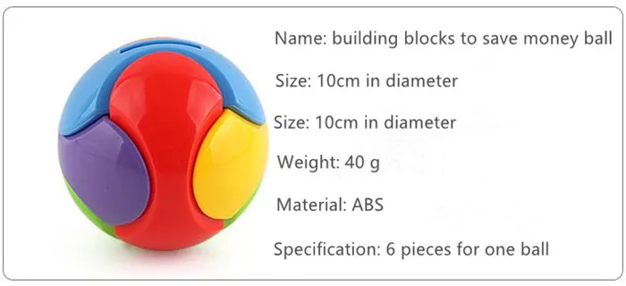 3D puzzles for kids children ABS assembly brain teasers